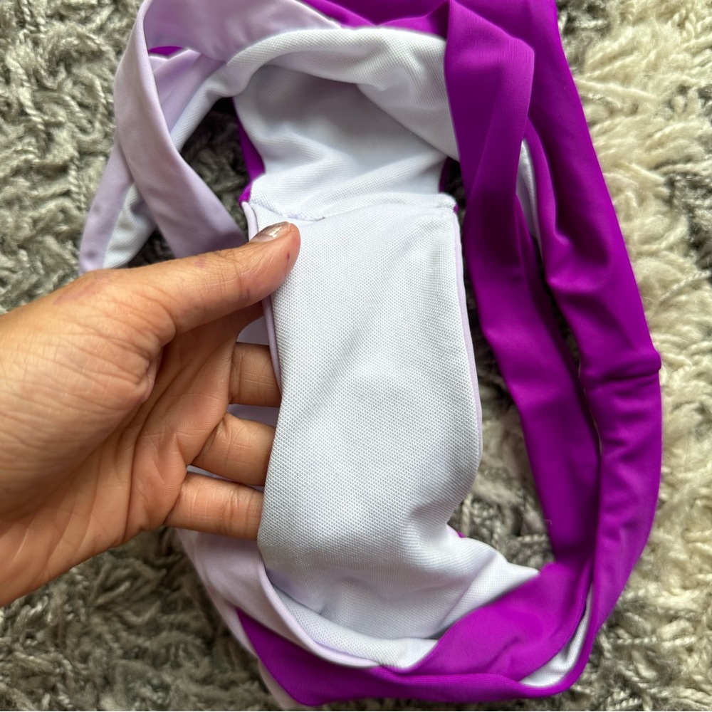 Wrap Colorblock Bikini Set Xs - image 7